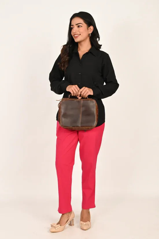 Hot Pink Everyday Cotton Pant