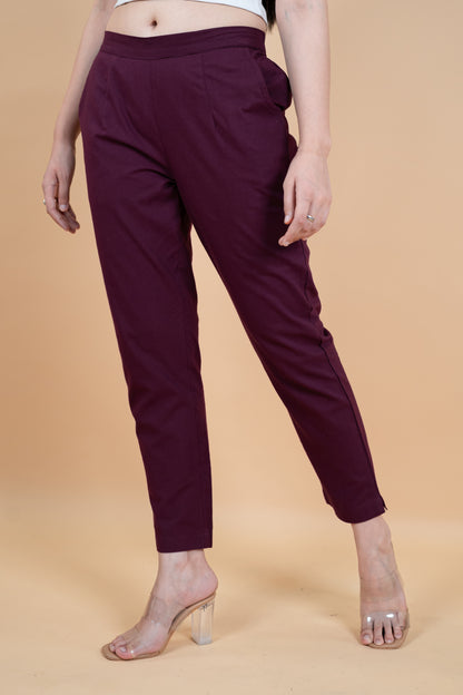 Royal Wine  Everyday Cotton Pant
