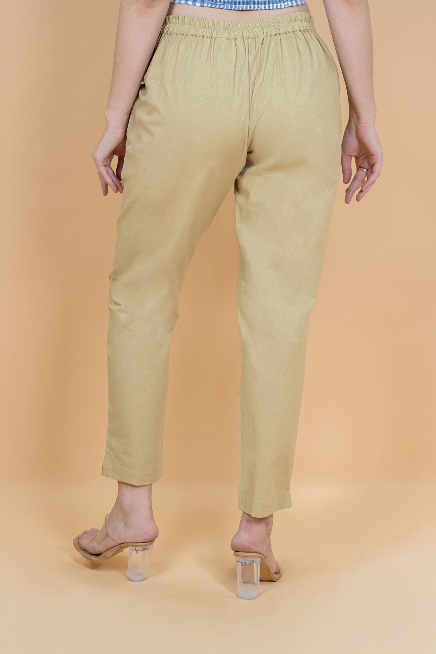 Earthy Brown Everyday Cotton Pant