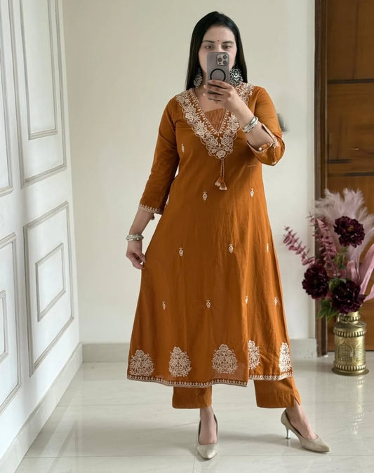 Beautiful Heavy Kurta  Set