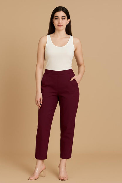Royal Wine  Everyday Cotton Pant