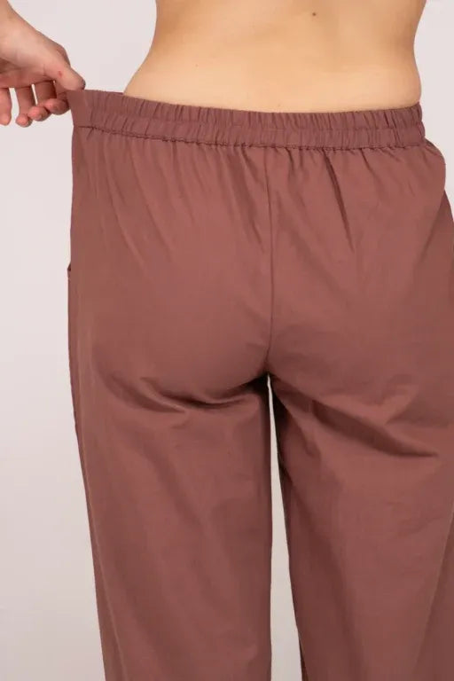 Rose Taupe Everyday Cotton Pant