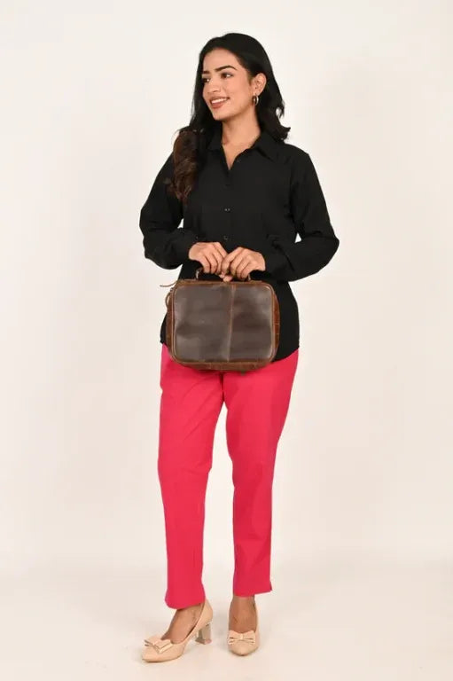 Hot Pink Everyday Cotton Pant