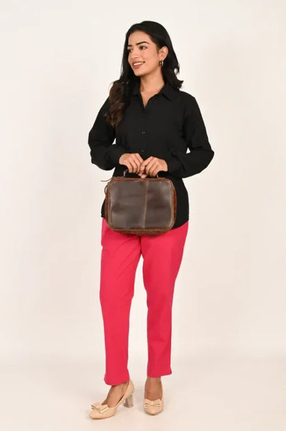 Hot Pink Everyday Cotton Pant