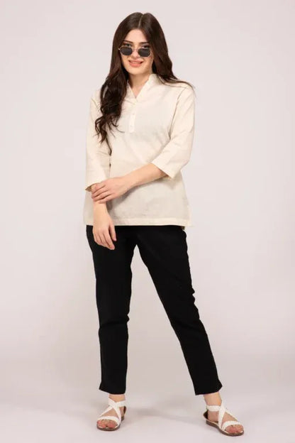 Black Everyday Cotton Pant