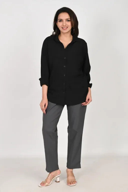 Cement Grey Everyday Cotton Pant