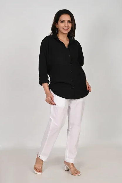 White Everyday Cotton Pant